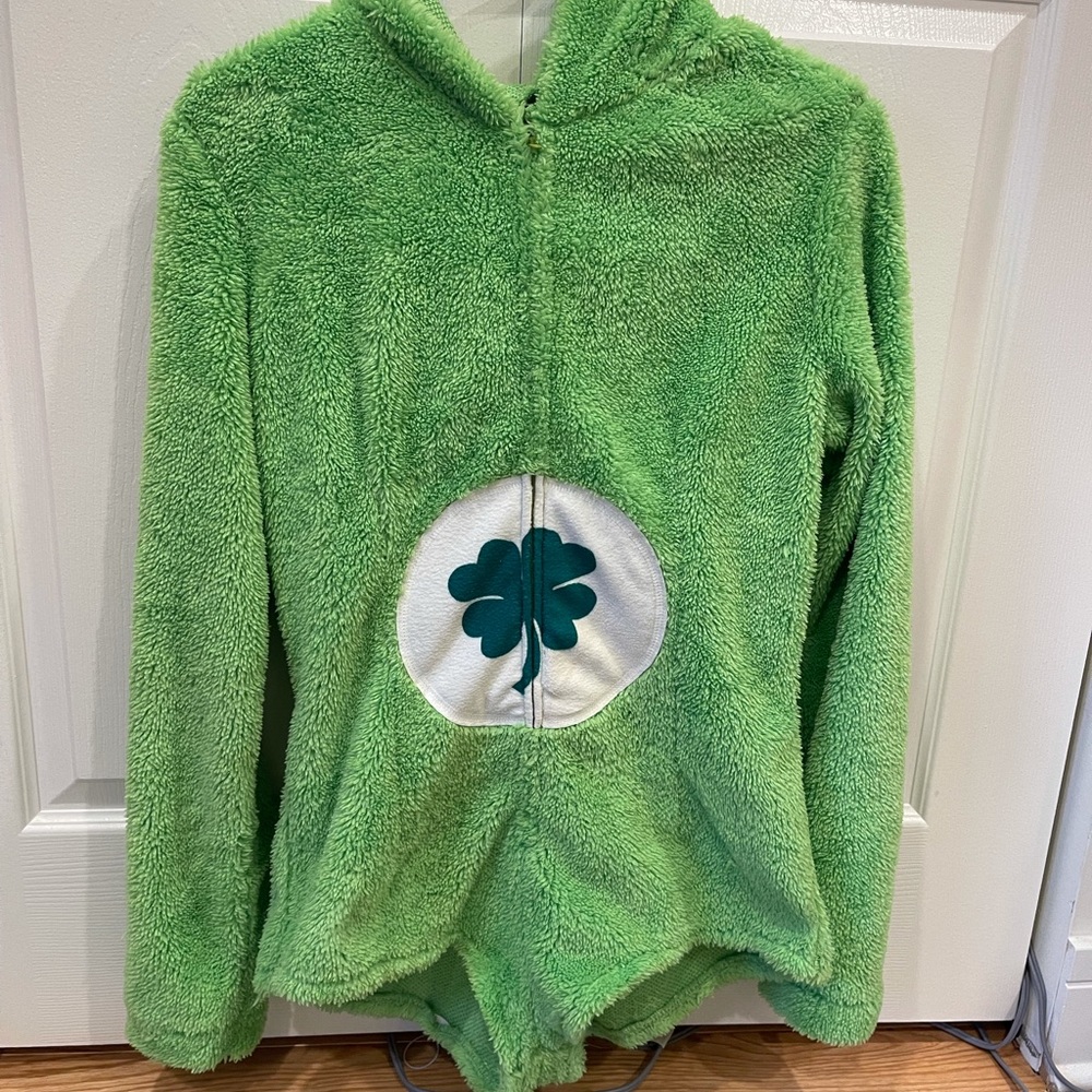 Women’s Lucky Care Bear Romper- extremely hard to find, size M